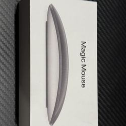 Apple Magic Mouse A1657 Black Silver Bluetooth Wireless Rechargeable