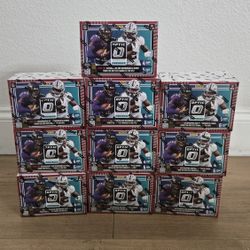 For Sale:
Brand New in Box 2025 Panini NFL Optic Donruss Football Trading Card Blaster Box