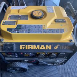 Firman 3650 Generator 