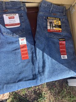 Brand new Rustler hard-working, jeans men’s