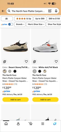 North face shoes