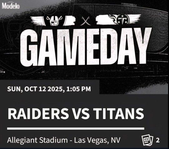Raiders Vs Titans