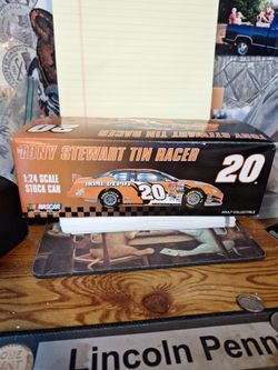Collectible Tony Stewart Nascar toy (Franklin Mint)