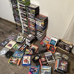 Huge Game And Console Lot 