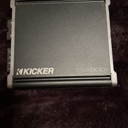 Used Kicker CXA800.1 Car Stereo System Amp Amplifier Works Great 