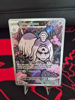 Houndstone 145/132 Pokémon Illustration Rare Holo