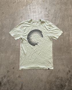 HURLEY GRAPHIC T-SHIRT LIGHT GREEN S