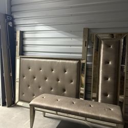 Z Gallerie Queen Bedroom Set w/ Bench 