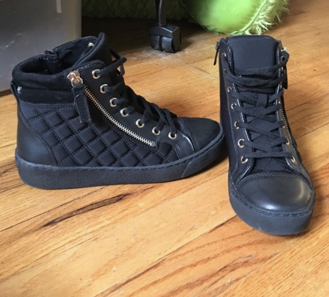 Black Aldo high tops