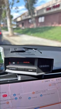 Uniden r8w radar detector