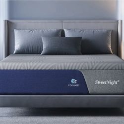 SweetNight CoolNest® Mattress, Coolnest California King Medium Memory Foam Mattress