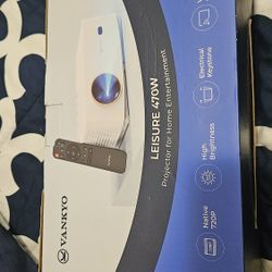 Vankyo Hd Wireless Mini Projector - White
