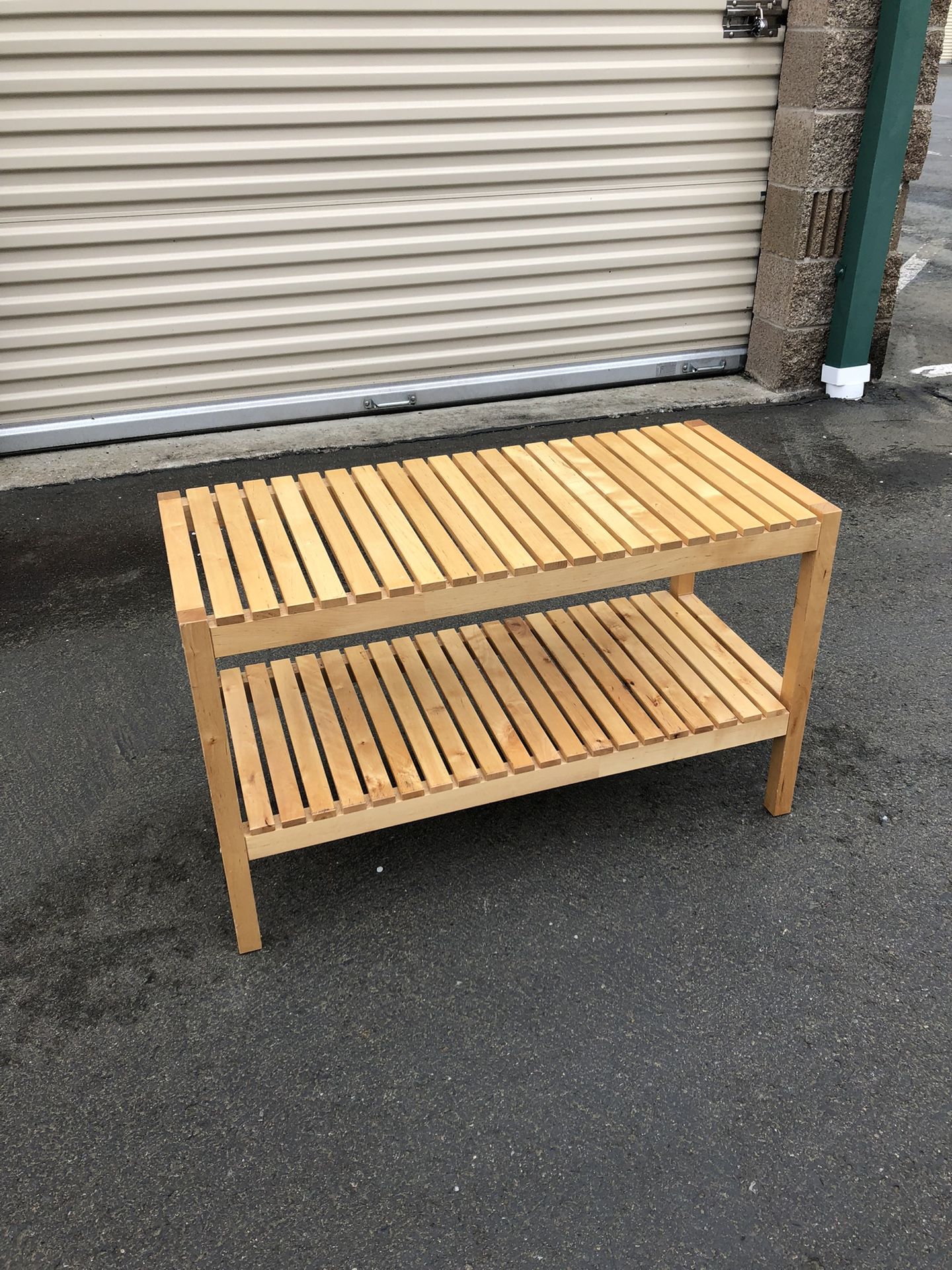 IKEA Molger Birch Wood Bench 18811 In Great Condition!!