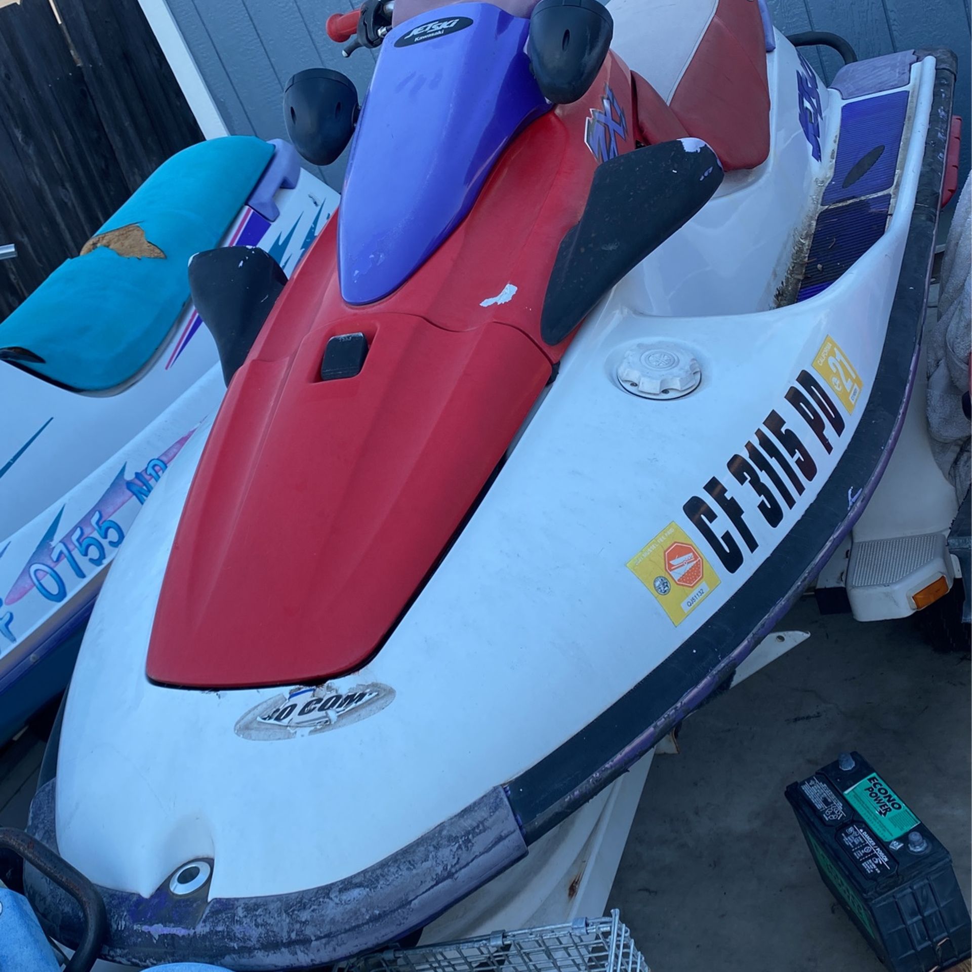 Kawasaki Jetski With Yamaha Engine Runs, Just Need Cdi