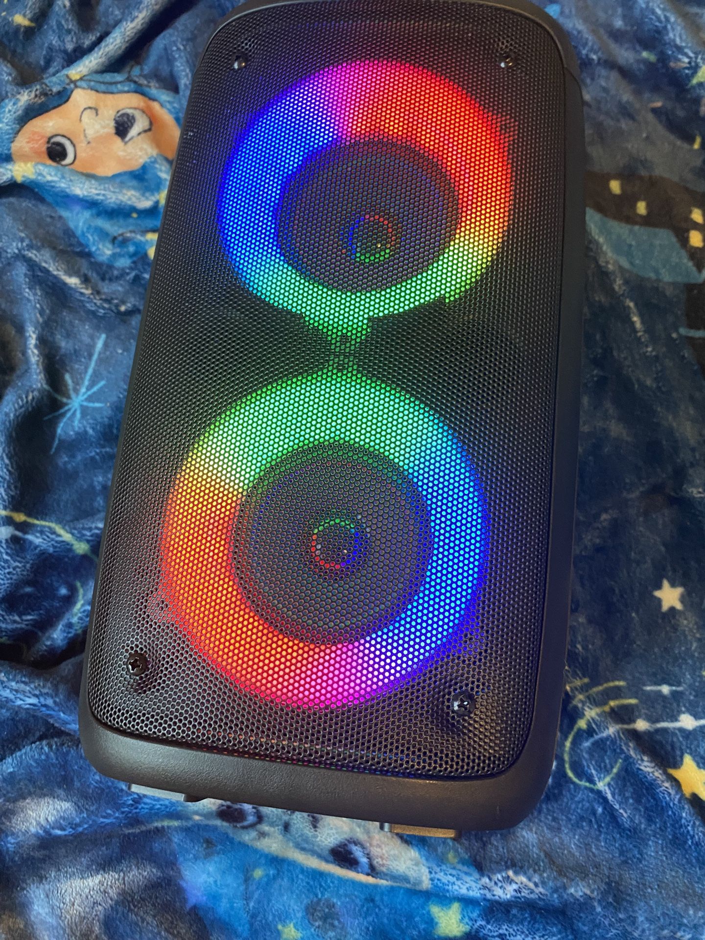 Karaoke Speaker Multicolor Lights