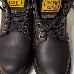 Work Zone Construction Men Boots Steel Toe Size 5