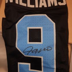 JAMESON WILLIAMS Autograph Detroit Lions NFL Custom Jersey Beckett Authenticated 