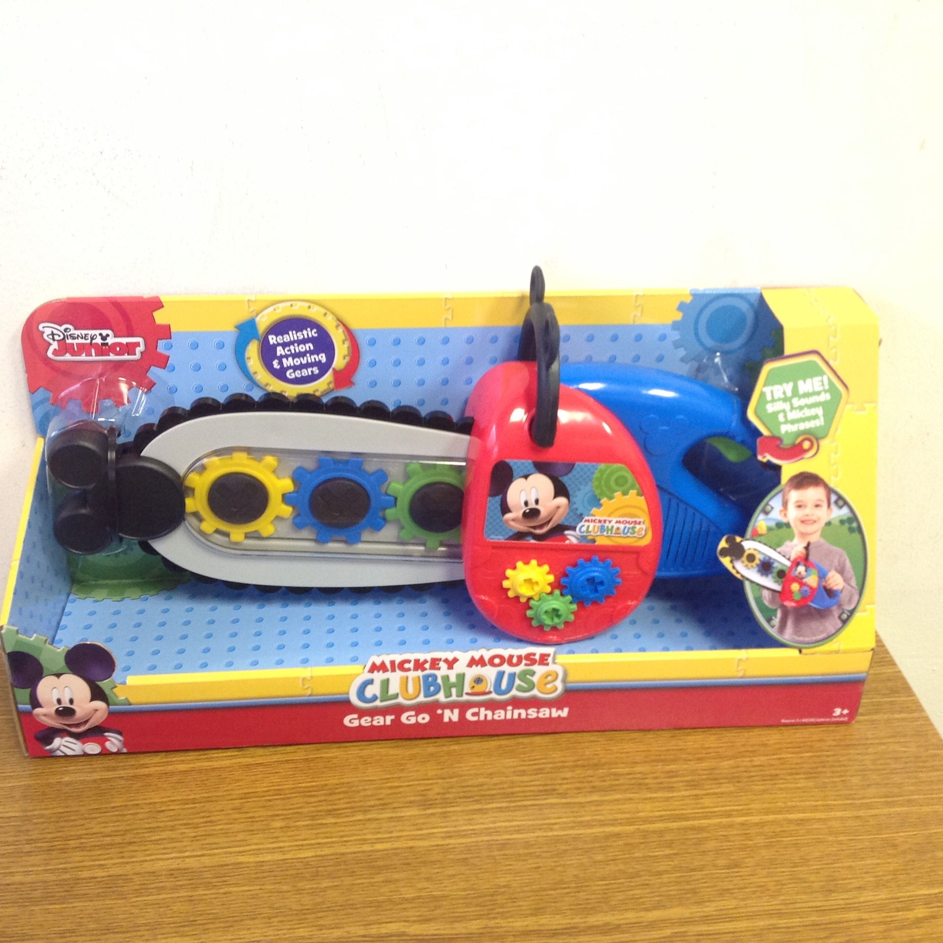 Mickey Mouse Clubhouse Gear Go 'n Chainsaw Toy