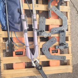 Roadmaster Nighthawk All-Terrain tow bar 8k  with Brake buddy classic 3 portable flat tow brake system also includes  Road master guardian rock guard