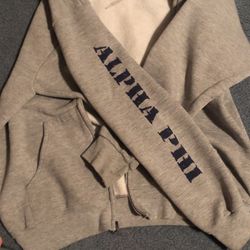 Alpha Phi Hooded Sweatshirt