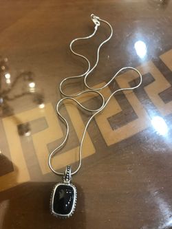 Silver necklace