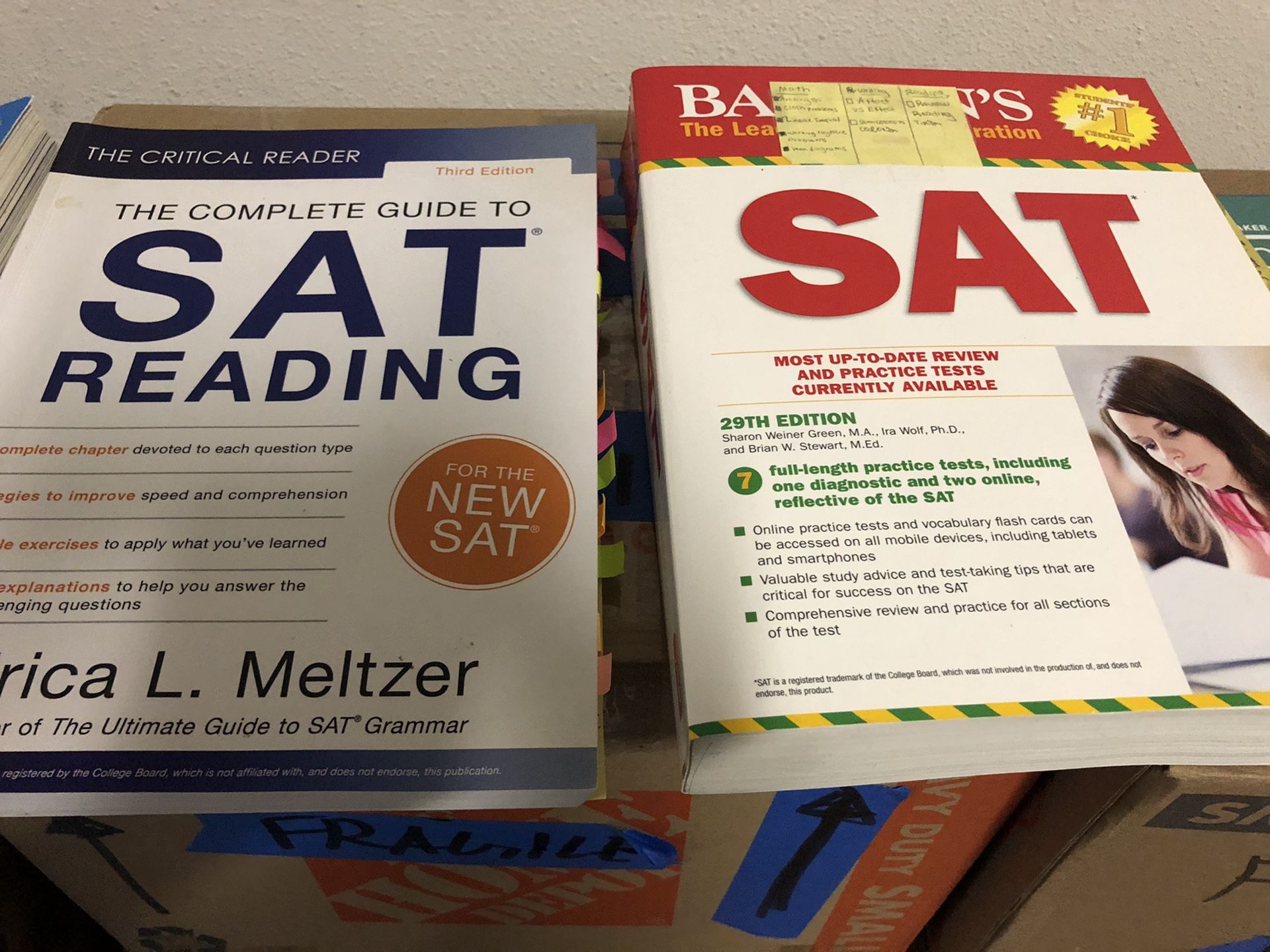 SAT , SAT subject , ACT, PSAT books