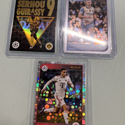 Soccer Card 3 Lot