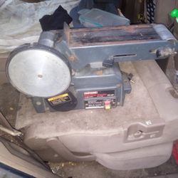 Craftsman Belt Disc Sander 2/3 HP
