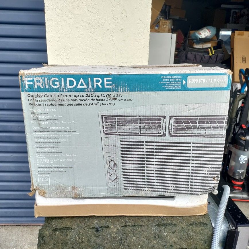 brand new Frigidaire 6000 BTU window AC in box original warranty