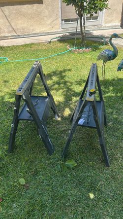 2  folding. Sawhorse. 27/12 in. $16