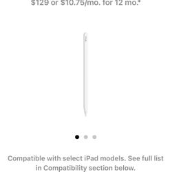 Apple Pencil 2 Generation 