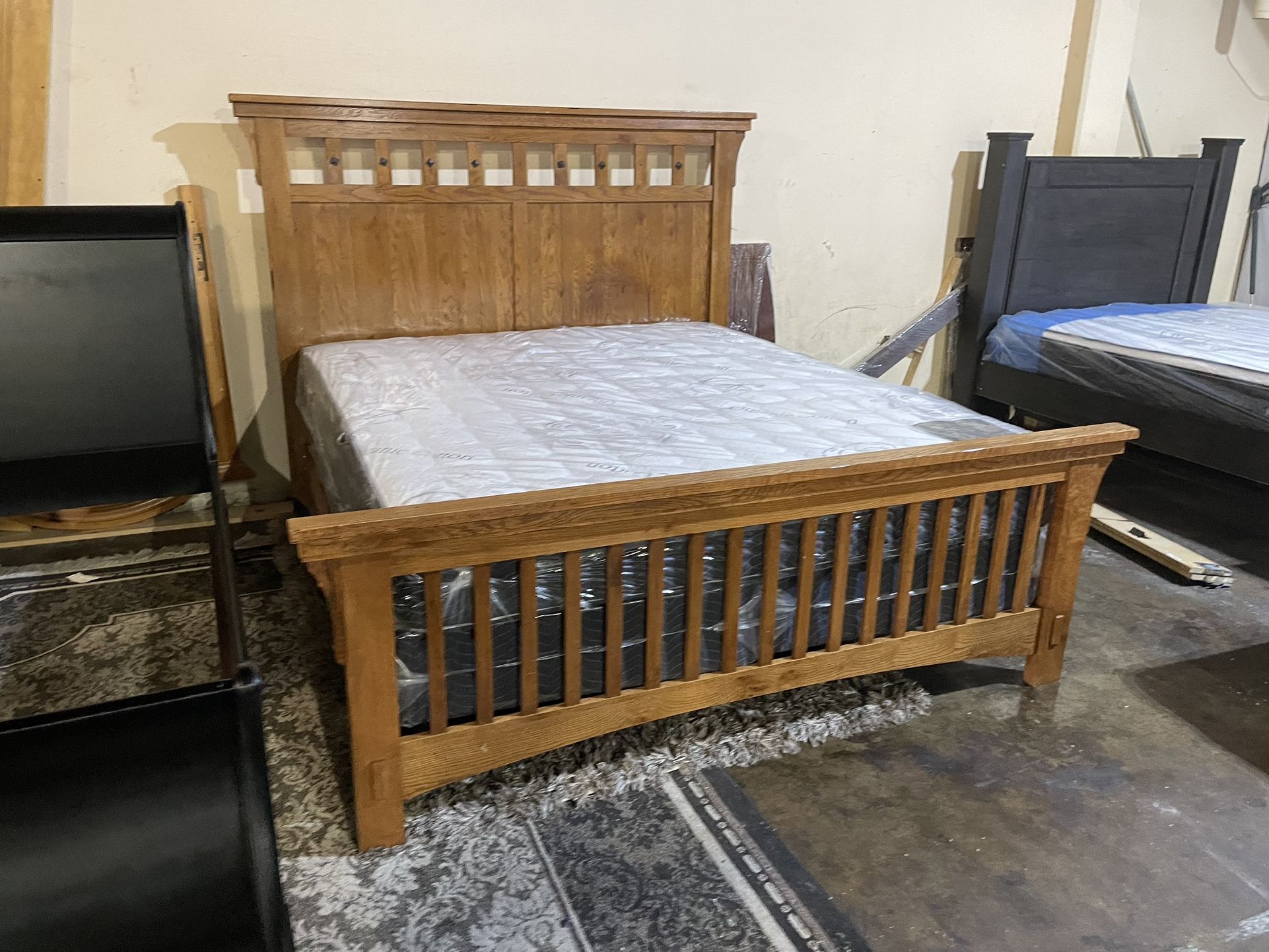 Cal King Bed Frame And Mattress $440