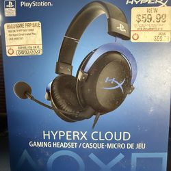 Hyper x wired gaming headset ps5