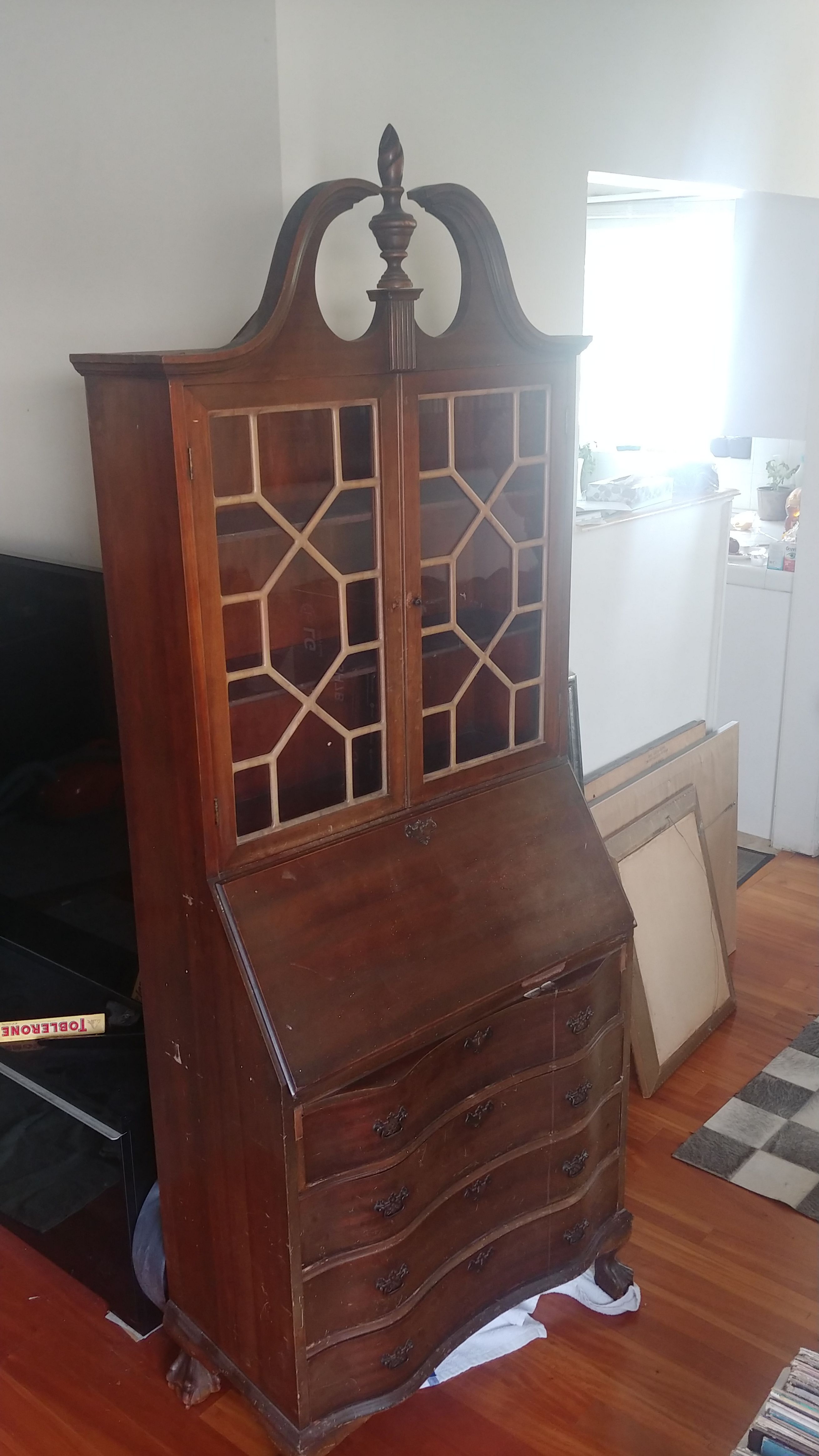 Antique Mohagony Cabinet