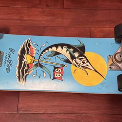 Skateboard  FISH SERIES DECK - MANHATTAN MARLIN 8.25"
