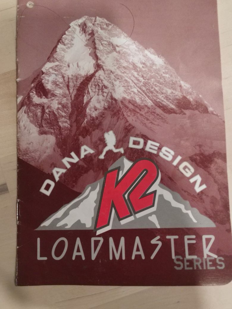 K2 Dana Design backpack 100L