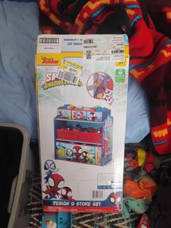 Spidey and Friends toy organizer brand new