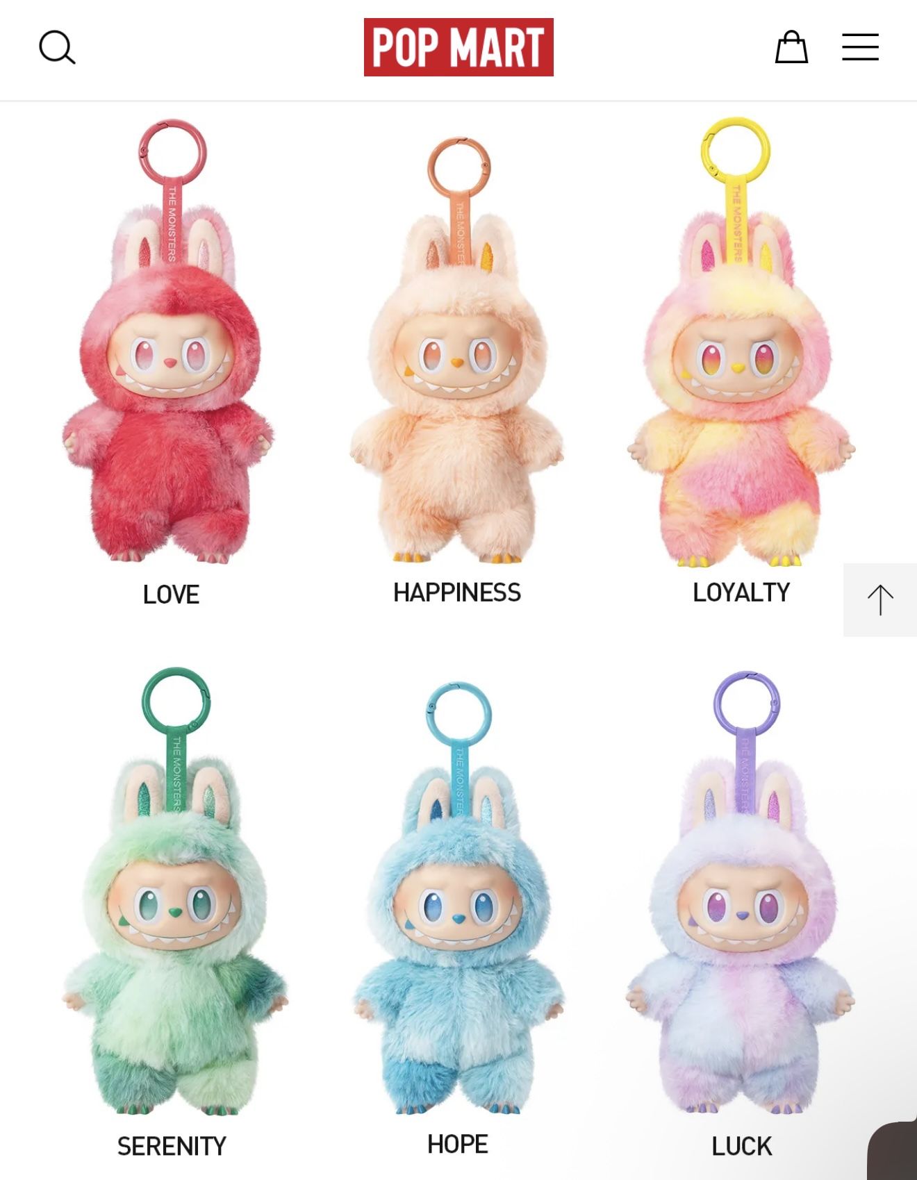 LABUBU “BIG INTO ENERGY” Authentic Vinyl Plush Pendants