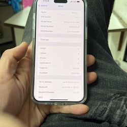 15 Pro Max 256gb Verizon