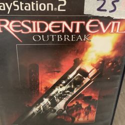 Resident Evil Outbreak Ps2
