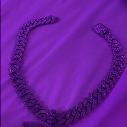 Moissanite Cuban Link Heavy Thick Necklace 20mm 22inches