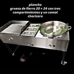 24x20 Inch Flat Grill 3 Treys & Cazo 