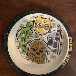 Starwars Disney Plate