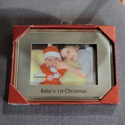 Baby's First Christmas Photo Frame