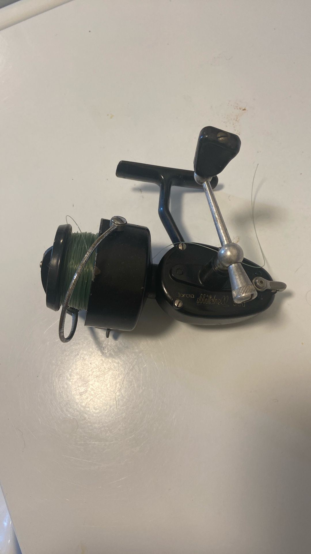 Vintage Garcia Mitchell 300 Spinning Reel - Made In France