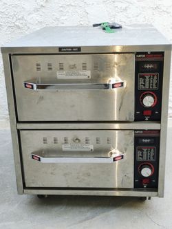 HATCO HDW-2N-S Stainless Steel Portable Electric 2 Drawer Food Warmer Work Perfe