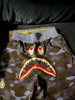 bape shorts available size medium dark blue only 45 crazy steal