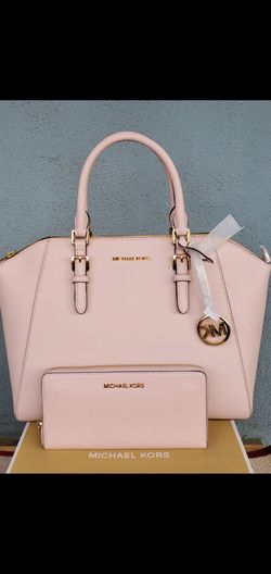 🌸 Michael Kors Large Pink Satchel & Wallet 🌸