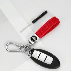 Leather Car Key (RED)