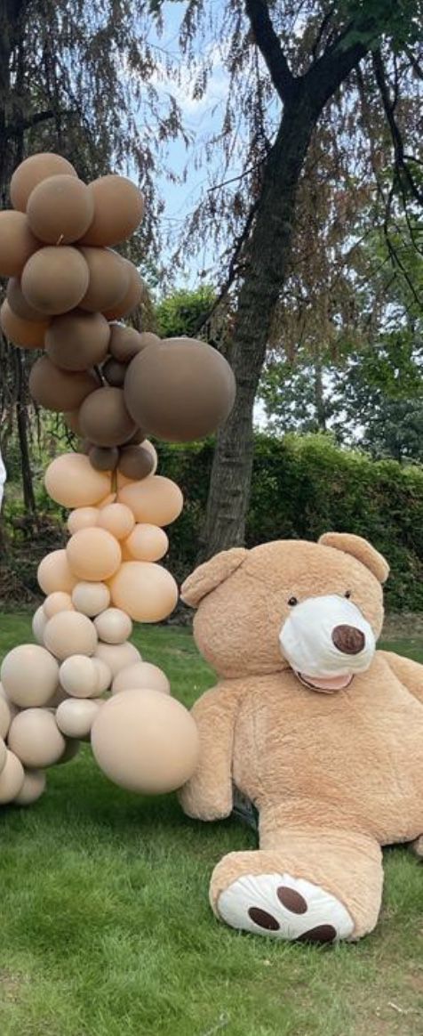 78" (6.5 Feet) Giant Teddy Bear Cover Stuffed
